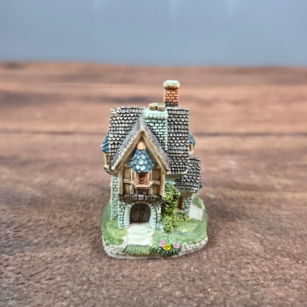 Miniature Cottage Figurine OS Multicolor Excellent Rustic Stone House